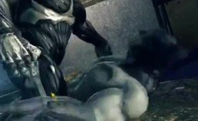 Batman Stroked and Humped